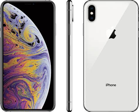 Apple iPhone XS Max 256GB Silver A Grade Refurbished Fully Unlocked ...