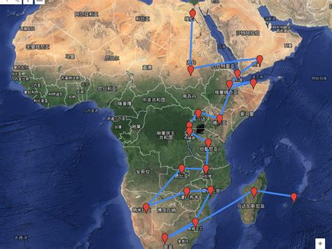 非洲的地理区域划分，“东南西北中”五大区域该怎样划分？