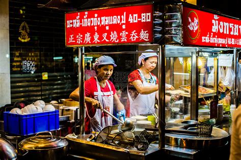 曼谷街头小吃高清图片下载-正版图片500976986-摄图网