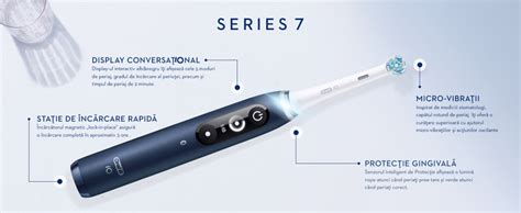 Oral-B iO7 Elektromos fogkefe mágneses és mikrovibrációs technológiával ...