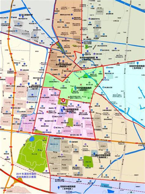 泰州初中学区划分图（持续更新中）- 本地宝