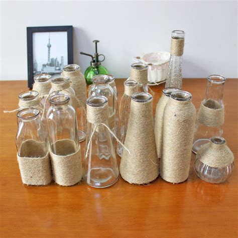 法式创意玻璃花瓶透明轻奢摆件欧式水养插花鲜花瓶餐桌客厅装饰品-阿里巴巴