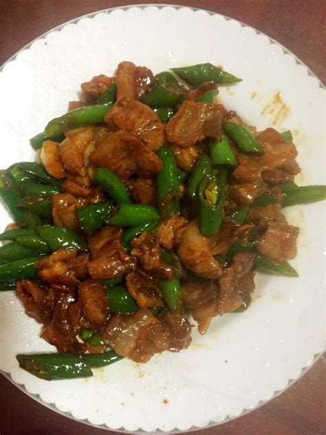 青椒小炒肉 - 青椒小炒肉做法、功效、食材 - 网上厨房