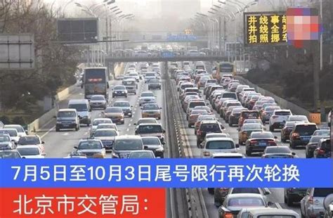 注意！北京发布最新尾号限行措施，收好这张图_手机新浪网