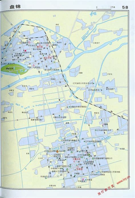 盘锦市行政区划地图：盘锦市下辖1个县、3个区分别是哪些？
