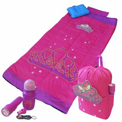 Cellcorp Fairy Princess Kids Sleeping Bag Back Pack Combo - Fitness ...