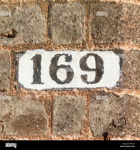 Number 169 Cut Out Stock Images & Pictures - Alamy