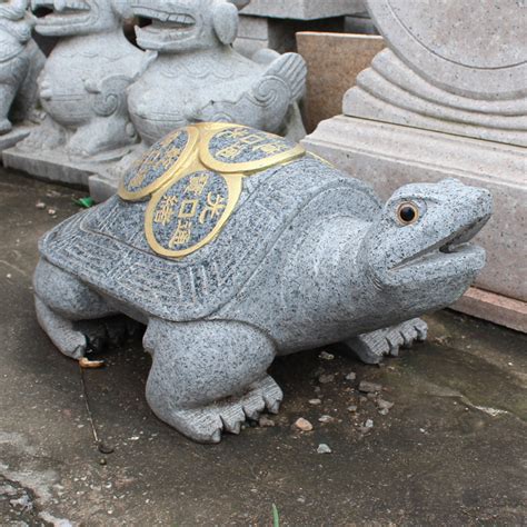 广东河源石雕乌龟花岗岩大理石雕刻乌龟工艺品摆件水池石龟-阿里巴巴