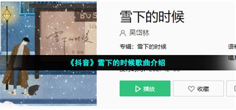抖音雪下的时候是想念的汹涌是什么歌-雪停的时候大概扑了空什么歌-牛特市场