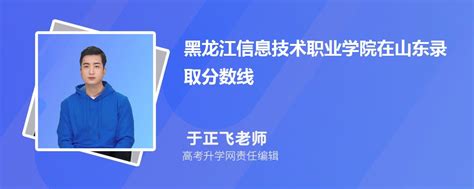 黑龙江信息技术职业学院在广东录取分数线是多少？2023最低位次排名