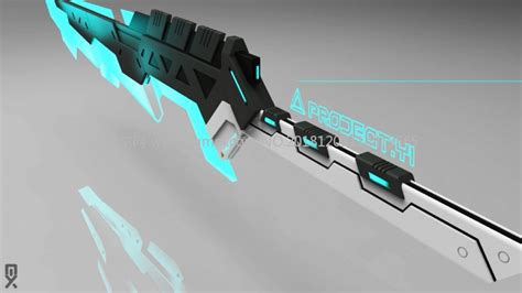Dorn Cleaver 科幻武器刀-武器/装备模型-微元素 - Element3ds.com!
