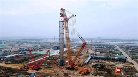 中岩大地助力中国石化天津南港乙烯项目首台大型设备一次吊装成功 - 公司要闻 - 中岩大地