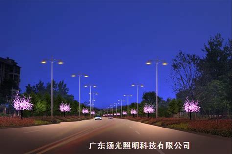 咸宁银泉大道景观亮化|广东扬光照明科技有限公司