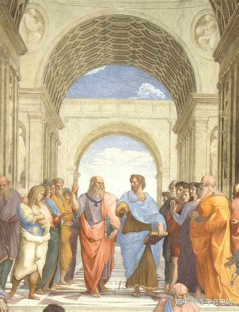 拉菲尔·桑西的《雅典学院》作品赏析，艺术史必读的经典之作 - 知乎