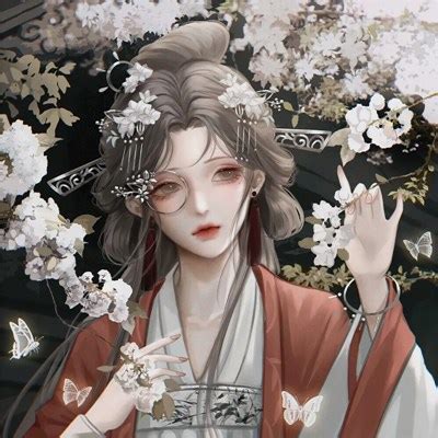 女生古风头像动漫3d