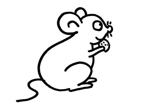 【大图】小老鼠简笔画_简笔画_太平洋亲子网