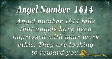 Angel Number 1614 Meaning: Staying Supportive - SunSigns.Org