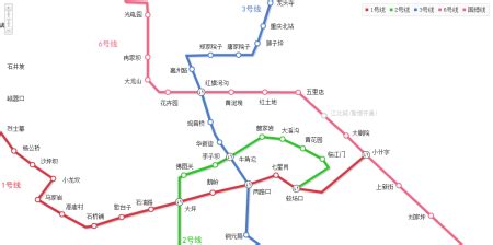 重庆轻轨线路图