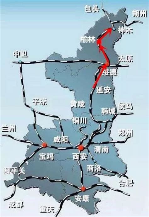 太原到西安高铁线路图,州到西安高铁线路图,西安到重庆高铁线路图_大山谷图库