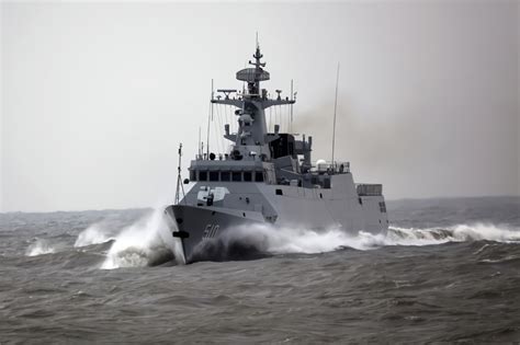军情望远镜-千吨级排水量的野望 中国海军056轻型护卫舰首舰服役-环球网军事_环球网