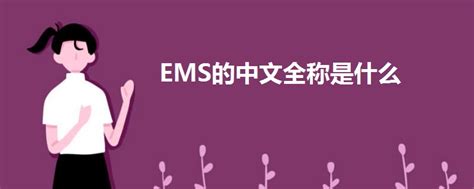 EMS的中文全称是什么 - 战马教育