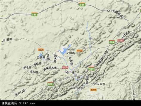 安顺市行政区划地图：安顺市辖2个区、4个县分别是哪些？