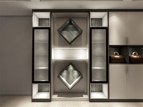 极具创意的高级柜展示酒柜|空间|室内设计|颐桑子 - 原创作品 - 站酷 (ZCOOL)