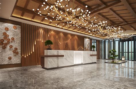 新中式酒店|空间|室内设计|无设 - 原创作品 - 站酷 (ZCOOL)