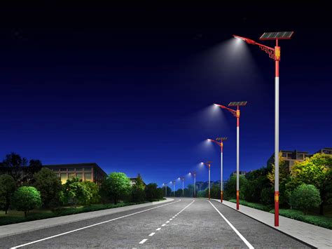 路面照明的优选商品，led太阳能路灯！
