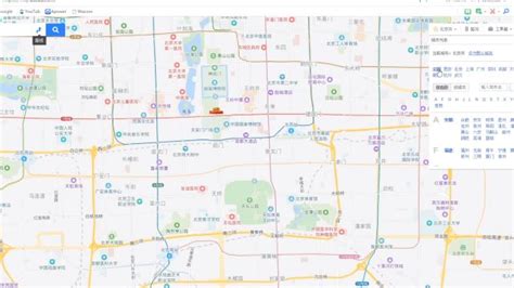 地图上 的图像结果