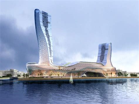 珠海项目3dmax 模型下载-光辉城市
