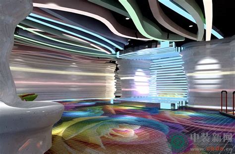 徐州金色畅想主题KTV 折叠般的趣味空间 - 设计作品 - 中装新网-中国建筑装饰协会官方网站