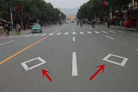 道路交叉口交通标志和标线系统及其使用方法与流程