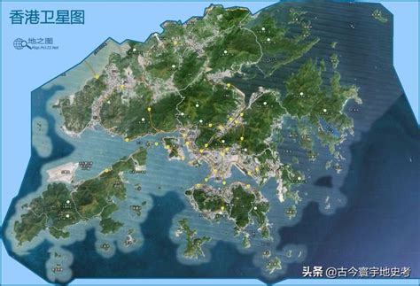 香港有什么市，香港区域划分图（香港特别行政区地图）_犇涌向乾