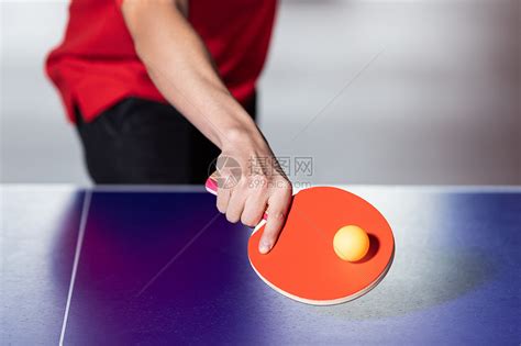 打乒乓球特写高清图片下载-正版图片501591455-摄图网