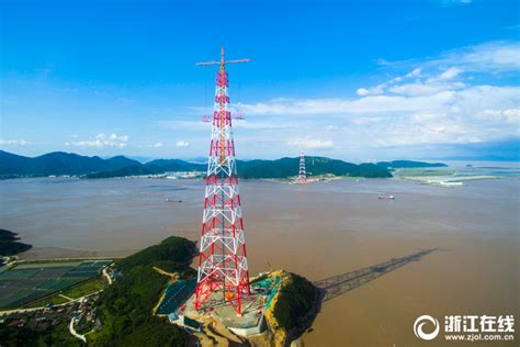 舟山：世界第一高塔进入塔头组装——浙江在线