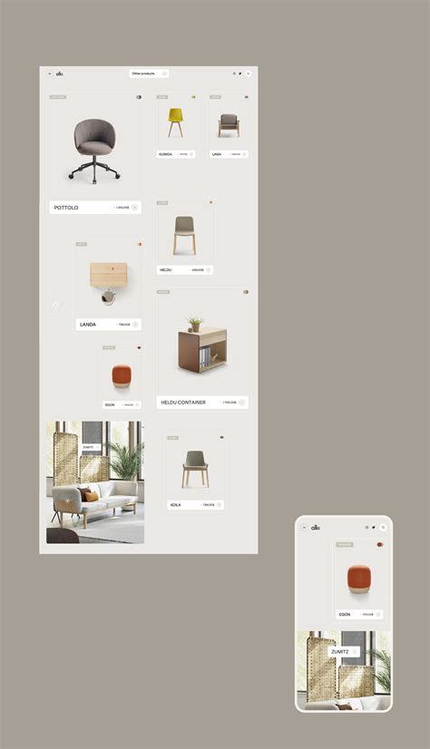 家具首页网页设计|网页|企业官网|vergeloo - 原创作品 - 站酷 (ZCOOL)