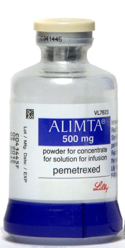 Medica RCP |Alimta 500mg | Indications | Side Effects | Composition ...