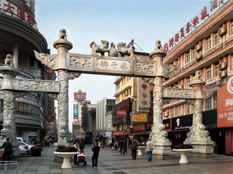 鉴赏：中国顶级步行街之南京湖南路商业街|湖南路|商业街|狮子桥_新浪新闻