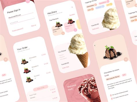 ui设计网站banner冰淇淋雪糕冰棍-包图网