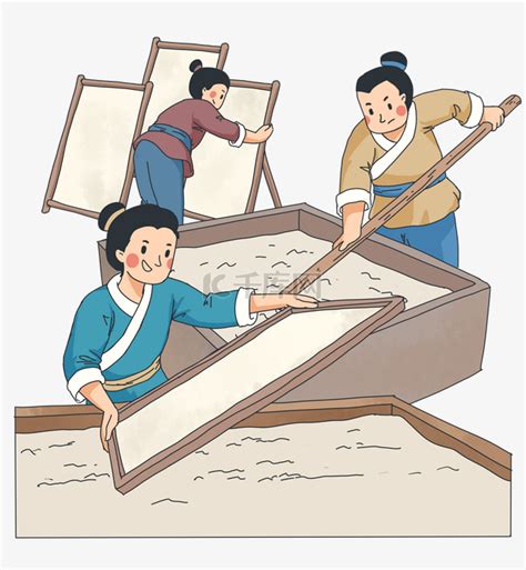 造纸术（中国四大发明之一）_摘编百科