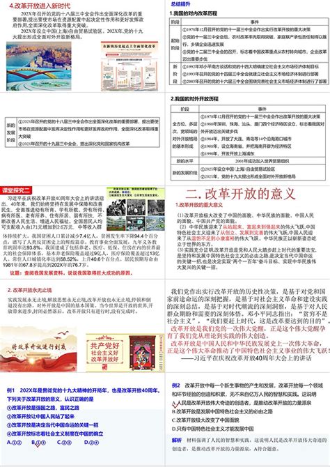 《伟大的改革开放》只有中国特色社会主义才能发展中国PPT免费课件_卡卡办公