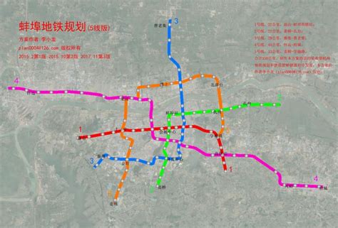 蚌埠地铁规划(2017版)(李小龙原创作品) - 知乎