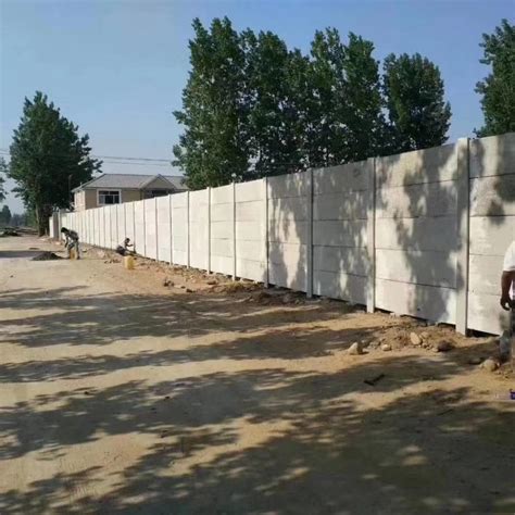 预制装配式围墙厂家混凝土建筑工地临时围墙圈地养殖水泥板围墙-阿里巴巴