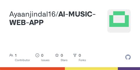 GitHub - Ayaanjindal16/AI-MUSIC-WEB-APP