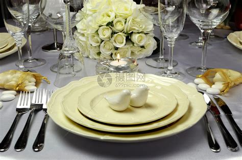 婚礼早餐桌贴近细节高清图片下载-正版图片502801881-摄图网