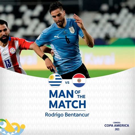 美洲杯官方：本坦库尔当选乌拉圭vs巴拉圭全场最佳球员_PP视频体育频道