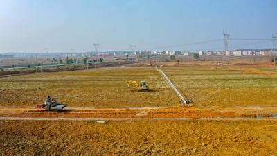 江西吉水：高标准农田建设忙-人民图片网
