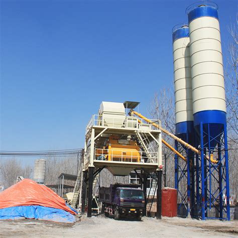 HZS90混凝土搅拌站设备厂家-铁建工程机器