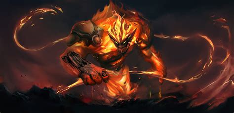 UE4 高质量怪物 火焰巨兽 未来生物 巨型魔鬼 虚幻4-cg模型免费下载-CG99